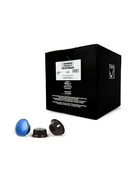 Foto capsule compatibili A Modo Mio Decaffeinato